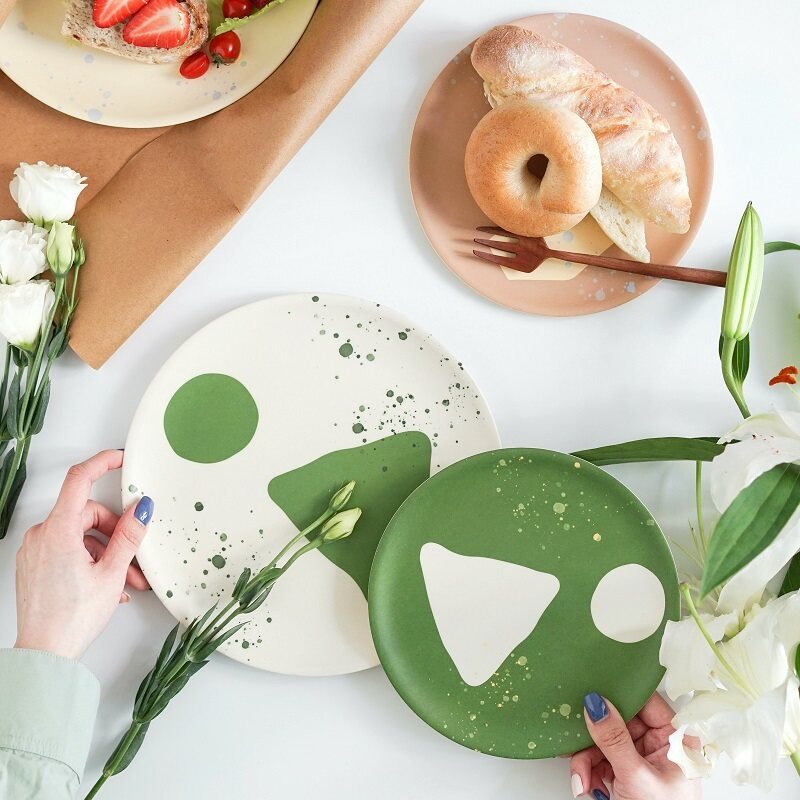 bambootray- spring fresh style tableware dinner set