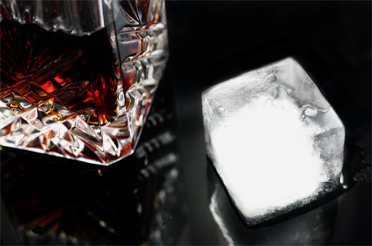 cocktail ice cubes -square ice cube