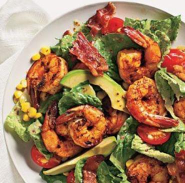 Grilled Prawn and Avocado Salad Recipe