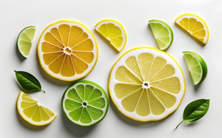 lemon garnish