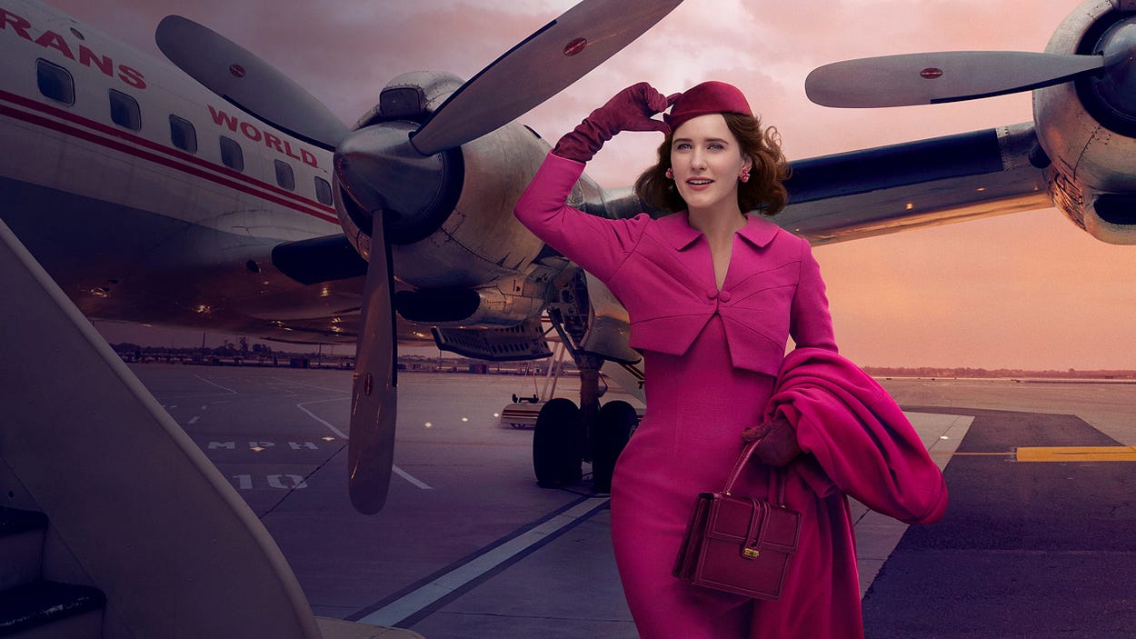 Pink power of “The Marvelous Mrs.Maisel