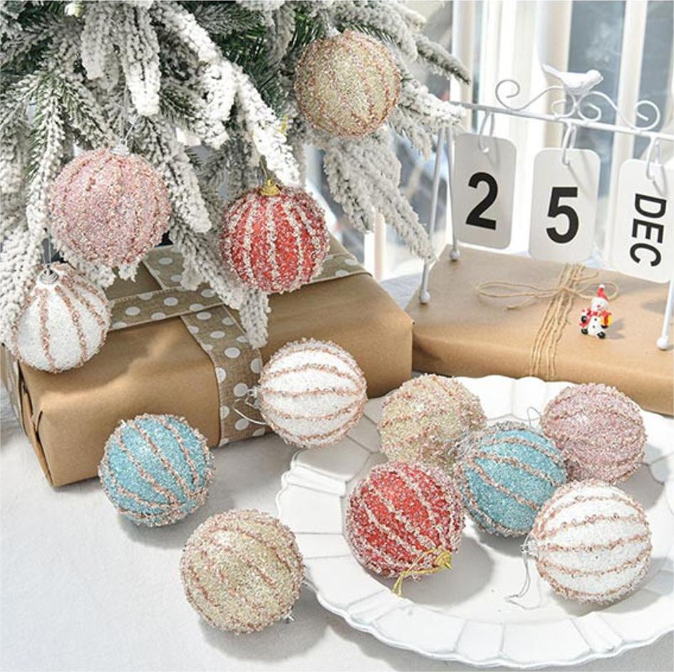 Bling Bling Christmas Tree Decoration Ball Set