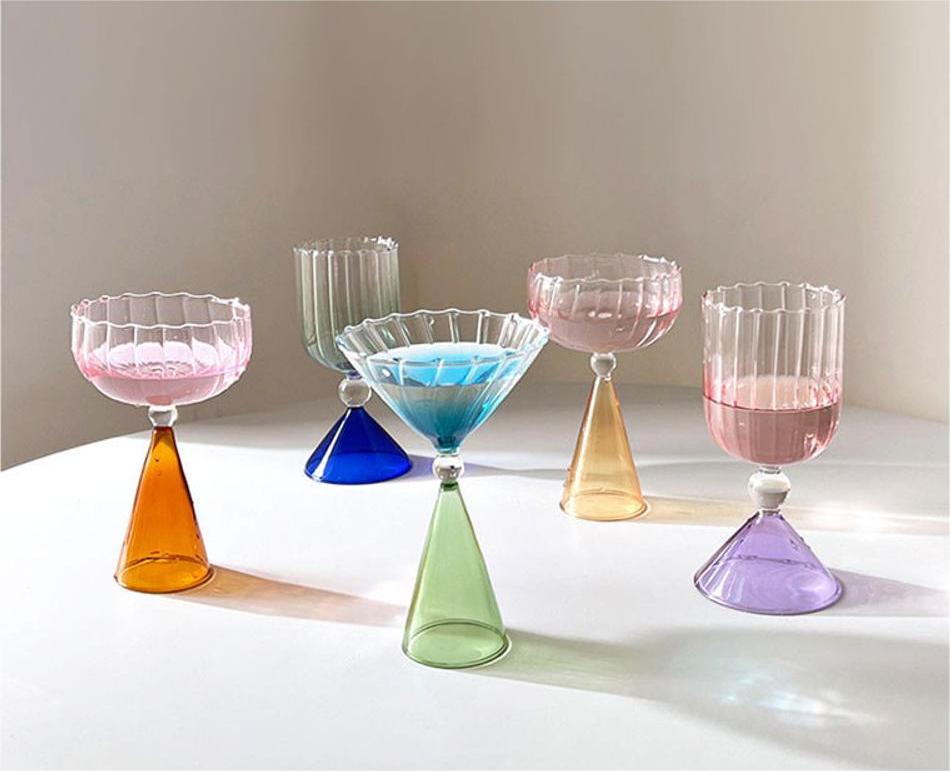 TUTU Coloured Glassware Stemware