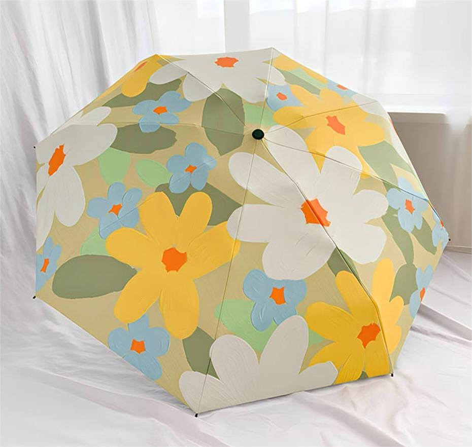 TUTU's Printemps Floral Pocket Mini Umbrella