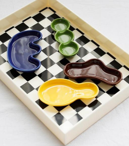 Vegetable cute Shape Colourful Dipping Bowl Set