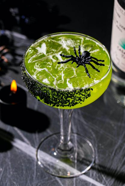 Witches Brew spooky Halloween Cocktail 